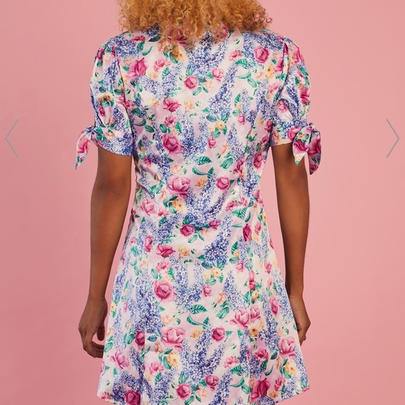 NWT SUGAR THRILLZ Riverbank Reflections Dress S - Picture 3 of 7